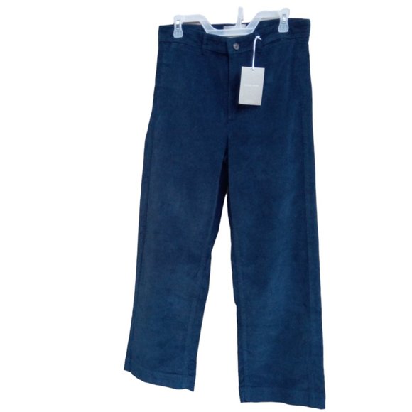 Everlane "The Corduroy Wide Leg Pant" Teal 12 - Picture 3 of 13